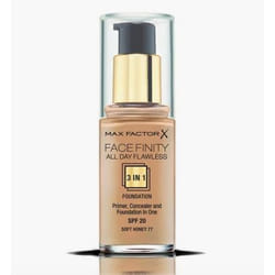 Max Factor Facefinity All Day Flawless 3 In 1 Bottiglia Liquido 77 Soft Honey