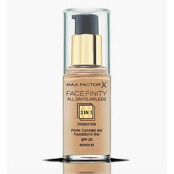 Max Factor Facefinity All Day Flawless 3 In 1 Bottiglia Liquido 80 Bronze