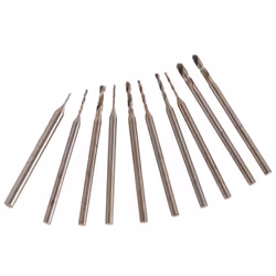 Velleman DRILLSET1, Trapano, Set di punte per trapano, 2,33 mm, 45,5 mm, Scatola, 10 pz