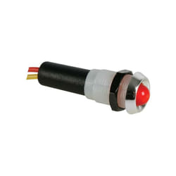 Velleman - lampada led 5V rosso - corpo cromato