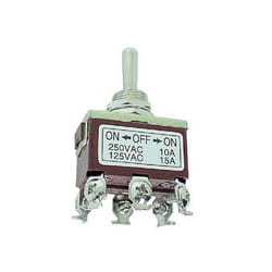 Velleman JS-511C interruttore elettrico Interruttore di commutazione Marrone, Nichel