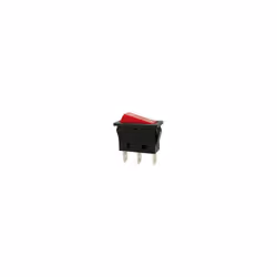 Osservazioni mit roter Neonlampe Materiale Gehäuse Nylon 66 (UL94V-2),Wippe (Materiale) Nylon 66 (UL94V-2),bewegende Kontakte ...