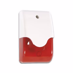 Velleman SVPSL3R, Sirena cablata, Interno, 110 dB, Rosso, Bianco, 250 mA, 120 x 74 x 42 mm