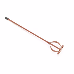 Toolland DMIX02, Paletta di miscelazione, Acciaio, Bronzo, 400 mm, 8 cm, 8 mm