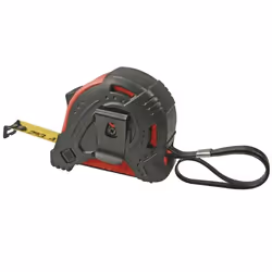 Perel HRUT5PRO riga pieghevole Nylon, Gomma 5 m