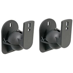 Velleman VDLWB2 supporto da parete per casse acustiche Nero