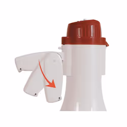 Velleman MP10SR megafono Interno/esterno 10 W Rosso, Bianco - Vista aggiuntiva 2