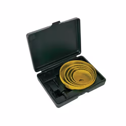 Toolland P1017, Set, Trapano, Legno, Nero, Giallo, Attacco esagonale, 2,5 cm