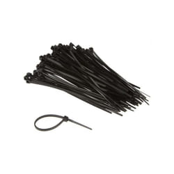 Set fascette in nylon - 2,5 x 100 mm - nero (100 pz)