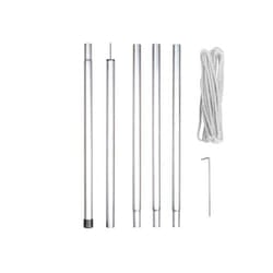 Perel GSSK1 kit di fissaggio Argento