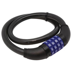 Perel SLKB04N antifurto per bicicletta Nero, Blu 650 mm