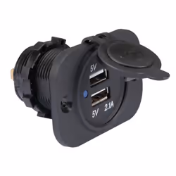 Velleman CC094, Auto, USB, 5 V, 2,1 A, Nero