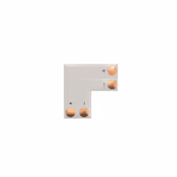 Velleman LCON18, Connettore a L, Oro, Bianco, 1 g, 20 mm, 20 mm, 1 mm