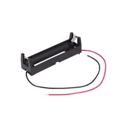 Porta Batteria Per 1 Cella Al Litio 18650 (Con Cavi)