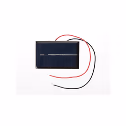 Modulo solare Polykrystallin Corrente 800 mA Connessione Leitungen Campo di serraggio 0.5 V Peso del tessuto 13 g Lunghezza d ...