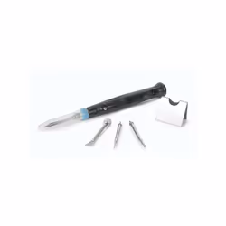 USB soldering iron with long life soldering tip, with LED indicator light and touch switch. The VTSUSB is a heated 3D tool wi ...