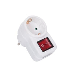 Velleman EB1SWN-G presa energia Tipo F Bianco