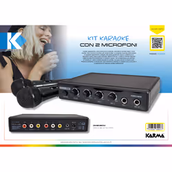 Karma Italiana HQMC 10050 microfono Nero Microfono per karaoke - Vista aggiuntiva 6