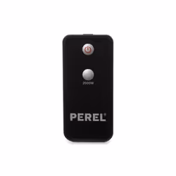 Perel PHW2000-G-RC2S1, Pulsanti, Nero, Argento