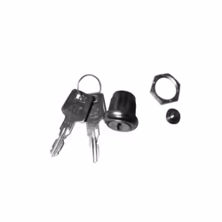 Perel BG58000/SP1, Serratura per la cassetta della posta, Grigio, 18,5 mm, 23 mm, 46 g