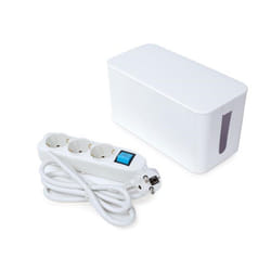 Perel EB3WSWOG prolunghe e multiple 1,5 m 3 presa(e) AC Interno Bianco