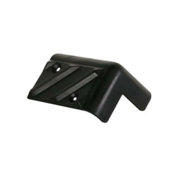 ANGOLO PER CASSETTA ALTOPARLANTE - PLASTICA NERA - 80 x 50 mm x 90° - 8 pz