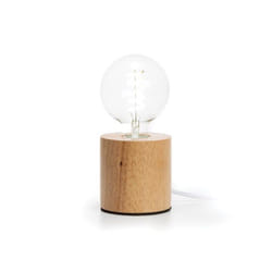 Velleman V-STAND-CYL-OAK lampada da tavolo E27 2 W LED Legno
