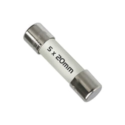Velleman - Set di fusibili in ceramica - 5 x 20 mm - 500 mA e 10 a - 600 v