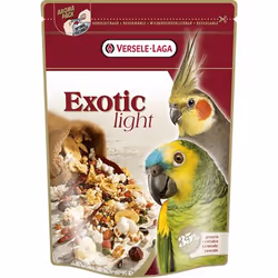 Versele-Laga Parrots Exotic Light Mix 750g, Semi, 750 g, Parrot, Vitamina A, Vitamina D3, Vitamina E, Protein 14%, fat conten ...