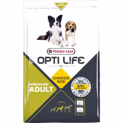 Versele-Laga Adult Medium, Adulto, Medio (11 - 25 kg), Pollo, 2,5 kg