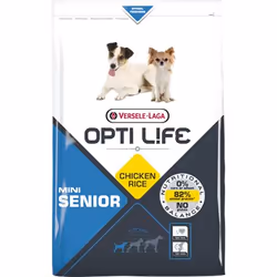 Versele-Laga Opti Life Senior Mini 7,5kg, Adulto, Riso, Salmone, 7,5 kg