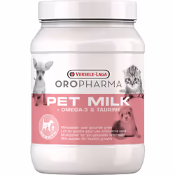 Versele-Laga Pet Milk, 400 g, Vitamina A, Vitamina C, Vitamina D3, Vitamina E