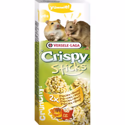 Snack del forno. Snack delizioso con popcorn AO e miele. Stick a taglio del forno, facile da riparare nella matita. Fresco e ...