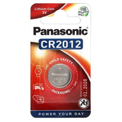 Panasonic - Blister da 1 pila a bottone al litio 3V CR2012, DL2012