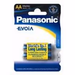 Panasonic Evolta AA, Batteria monouso, Alcalino, 1,5 V, 2 pz, Blu, AA