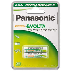 Wentronic AAA 750mAh NiMH 2-BL EVOLTA Batteria ricaricabile Mini Stilo AAA Nichel-Metallo Idruro (NiMH)