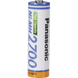 Panasonic - HR-3U Batteria ricaricabile Stilo (aa) NiMH 2700 mAh 1.2 v 1 pz.