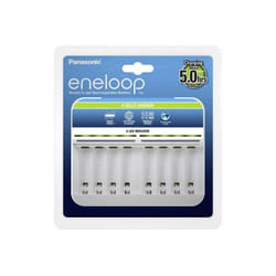 Panasonic - Caricabatterie per batterie Ni-Mh per 8 aa e 8 aaa Eneloop bq CC63