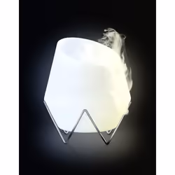 LANAFORM LA120319 diffusore di aromi Cisterna Vetro, Metallo Bianco - Vista aggiuntiva 4
