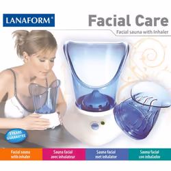 LANAFORM LA131203 sauna facciale Blu, Bianco
