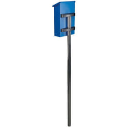 Palo per cassetta postale - inox - 150 cm