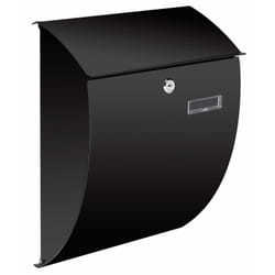 Cassetta postale - bella - nera - 40 x 31 x 16 cm