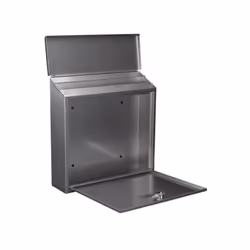 Toolland Monaco cassetta per la posta Argento Cassetta postale a parete Acciaio galvanizzato - Vista aggiuntiva 6