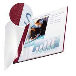 Leitz ImpressBIND copertina flessibile fronte trasp. - f.to A4 dorso 10,5mm (71-105 fogli)