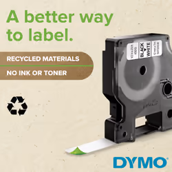 DYMO D1 - Standard Etichette - Nero su trasparente - 19mm x 7m - Vista aggiuntiva 4