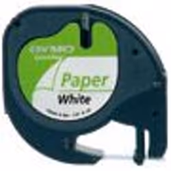 DYMO 12mm LetraTAG Paper tape, Carta, Belgio, 4 m, 1 pz, 19 mm, 95 mm