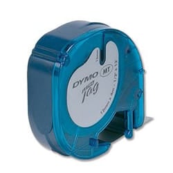 DYMO 12mm LetraTAG Plastic tape nastro per etichettatrice