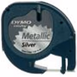 DYMO LetraTAG Metallic tape, Poliestere, Belgio, 4 m, 1 pz, 24 mm, 94 mm