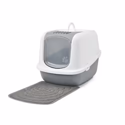 Savic Nestor Jumbo Gatto Lettiera con coperchio Grigio, Bianco - Vista aggiuntiva 5