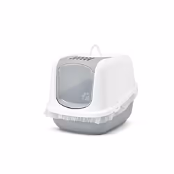 Savic Nestor Jumbo Gatto Lettiera con coperchio Grigio, Bianco - Vista aggiuntiva 7